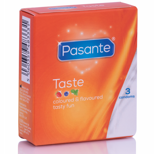 PASANTE - CONDOMS FLAVORS 3 UNITS - My naughty haven #