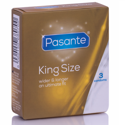 PASANTE - CONDOMS KING SIZE 3 UNITS - My naughty haven #