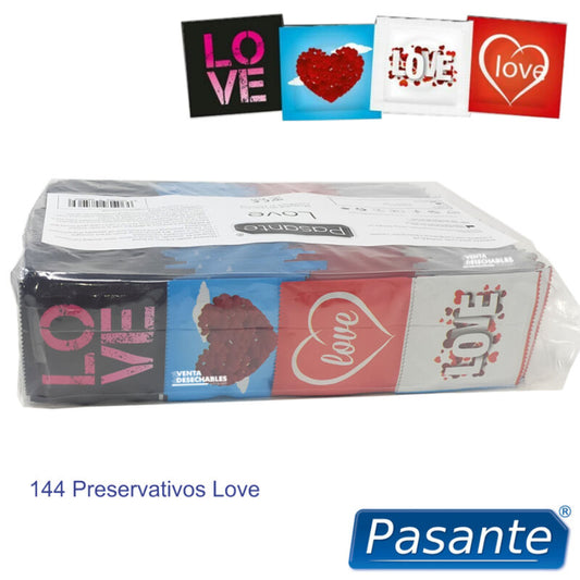 PASANTE - ПРЕЗЕРВАТИВИ LOVE BAG 144 БРОЯ
