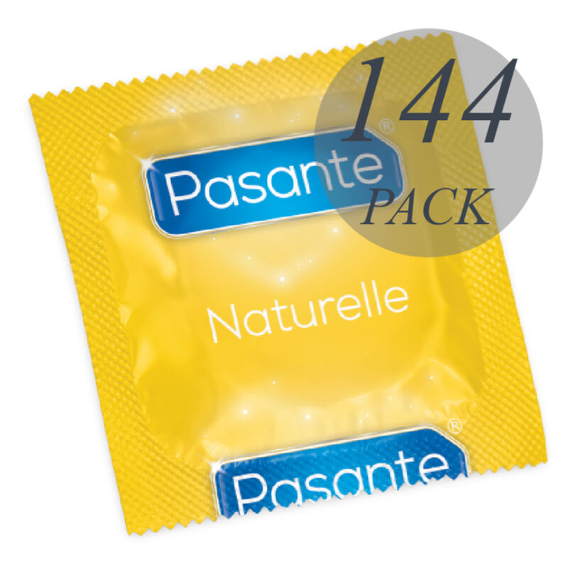 PASANTE - CONDOMS NATURELLE BAG 144 UNITS - My naughty haven #
