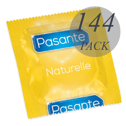 PASANTE - CONDOMS NATURELLE BAG 144 UNITS - My naughty haven #