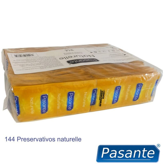 PASANTE - CONDOMS NATURELLE BAG 144 UNITS - My naughty haven #