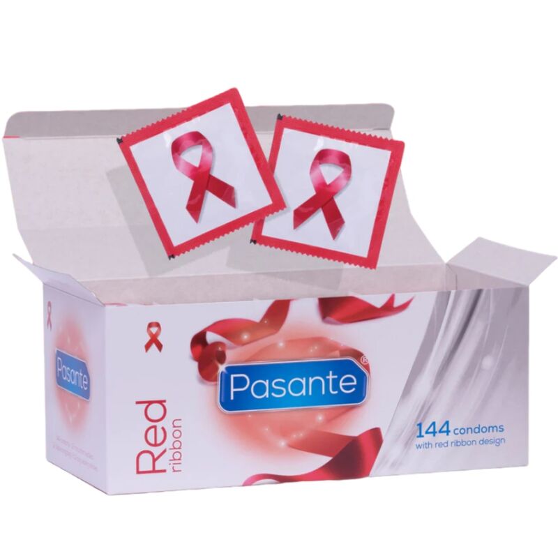 PASANTE - CONDOMS RED RIBBON 144 UNITS - My naughty haven #