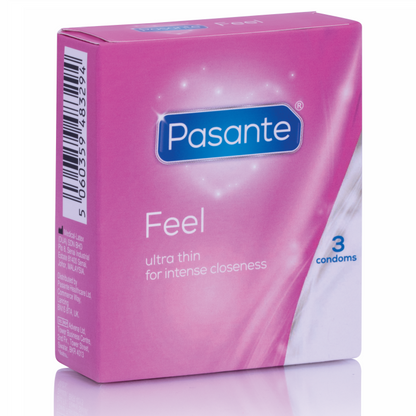 PASANTE - CONDOMS SENSITIVE ULTRA THIN 3 UNITS - My naughty haven #