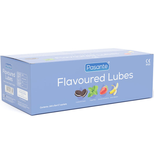 PASANTE - FLAVOR LUBRICANTS BOX 144 UNITS 5 ML - My naughty haven #