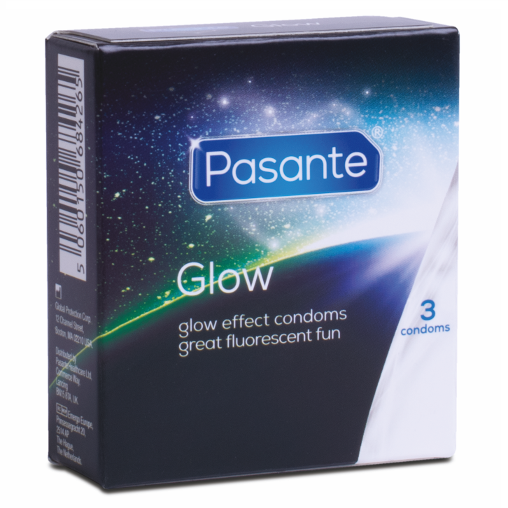 PASANTE - GLOW IN THE DARK 3 UNITS - My naughty haven #