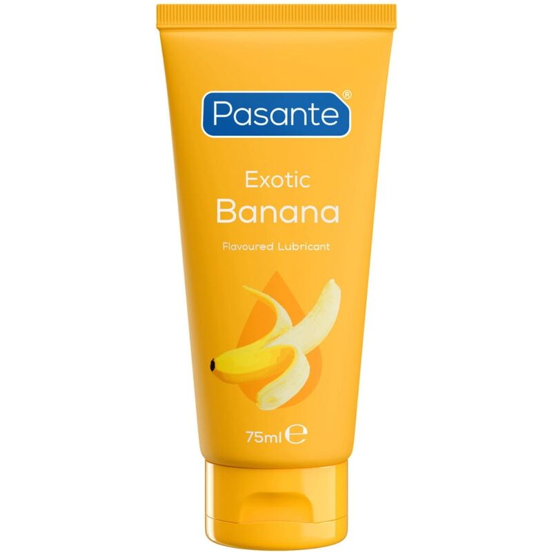PASANTE - LUBRICANT WATER BASED BANANA FLAVOURED 75 ML - My naughty haven #