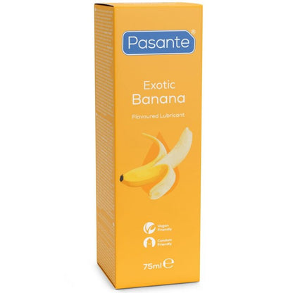 PASANTE - LUBRICANT WATER BASED BANANA FLAVOURED 75 ML - My naughty haven #