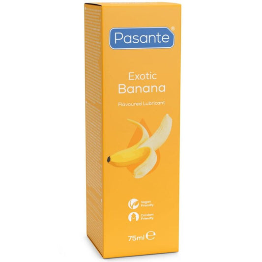 PASANTE - LUBRICANT WATER BASED BANANA FLAVOURED 75 ML - My naughty haven #