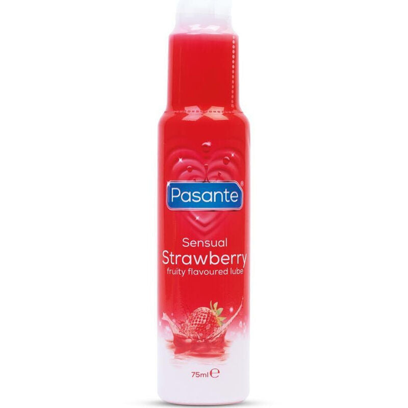 PASANTE - LUBRICANTE FLAVOR STRAWBERRY 75 ML - My naughty haven #