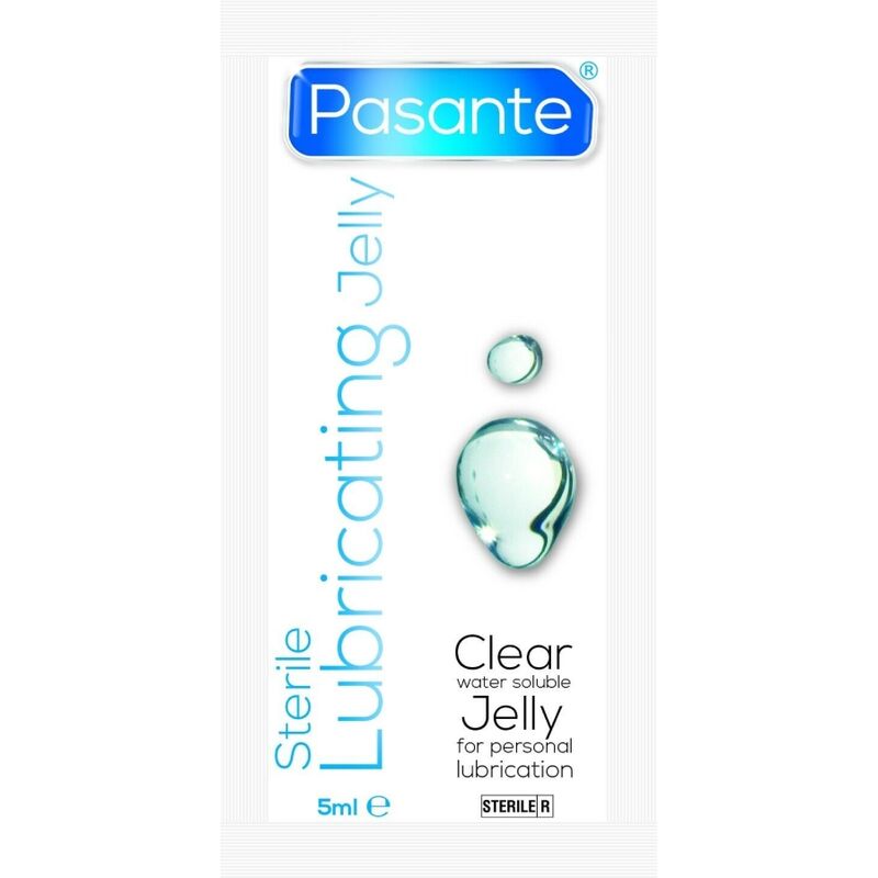 PASANTE - MONODOSE 5 ML STERILE LUBRICANTING JELLY - My naughty haven #