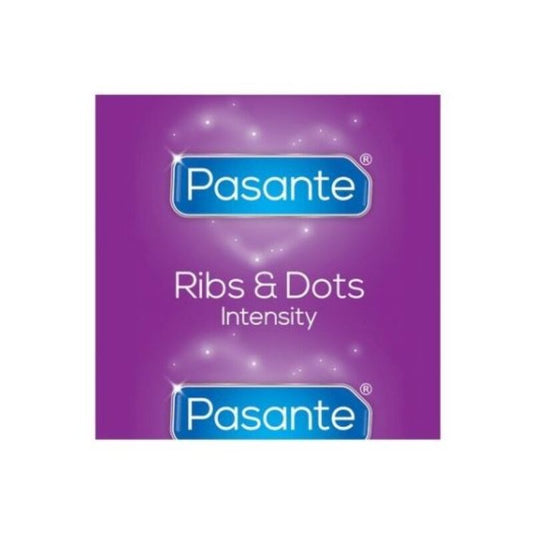 PASANTE - RIBS & DOTS INTENSITY CONDOMS 144 UNITS - My naughty haven #