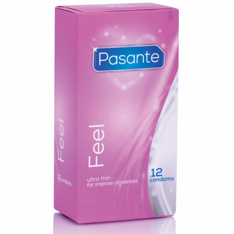 PASANTE - SENSITIVE ULTRA FINE CONDOMS 12 UNITS - My naughty haven #