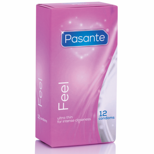 PASANTE - SENSITIVE ULTRA FINE CONDOMS 12 UNITS - My naughty haven #