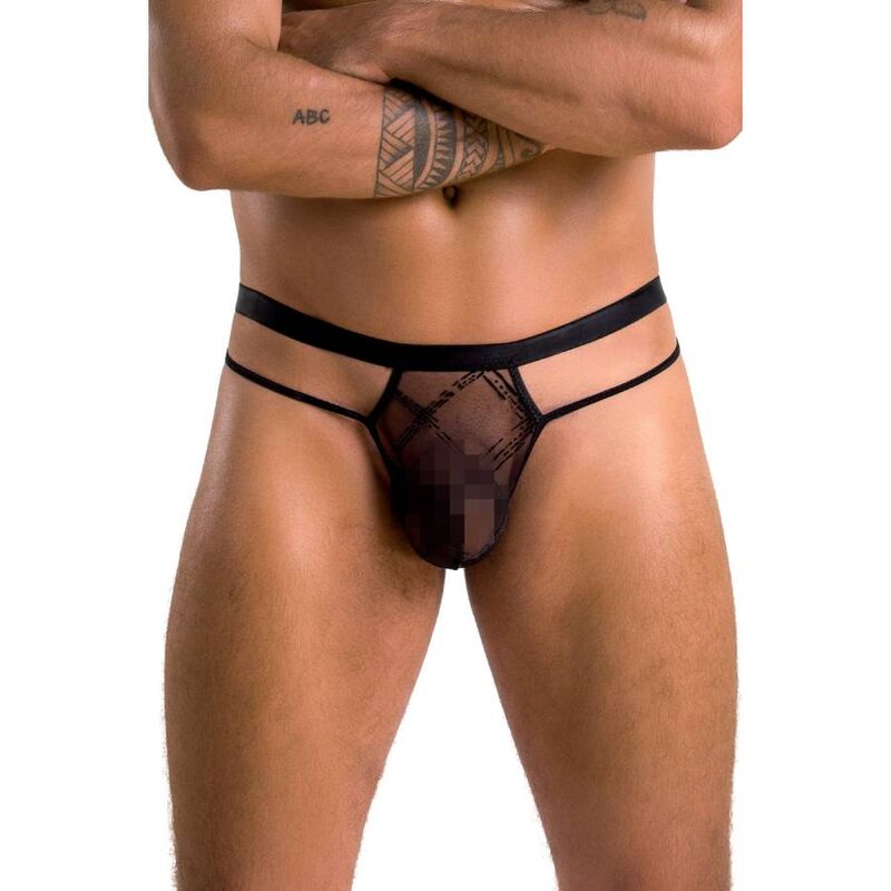 PASSION - 029 COLLIN THONG BLACK L/XL - My naughty haven #