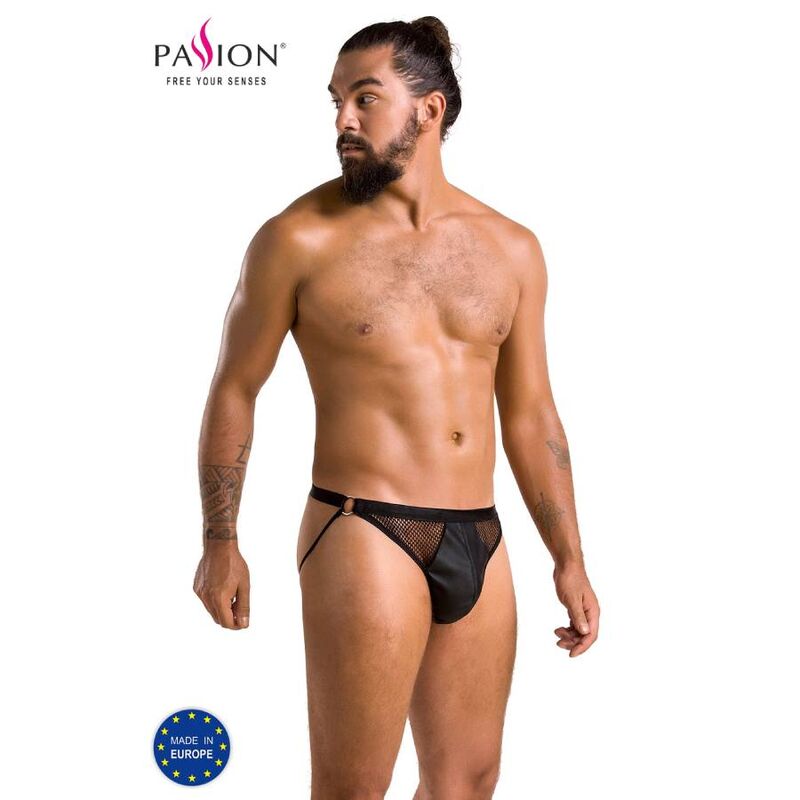 PASSION - 034 SLIP OPEN LUKE BLACK L/XL - My naughty haven #