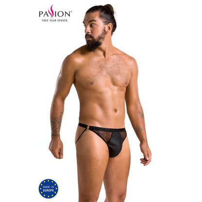 PASSION - 034 SLIP OPEN LUKE BLACK L/XL - My naughty haven #