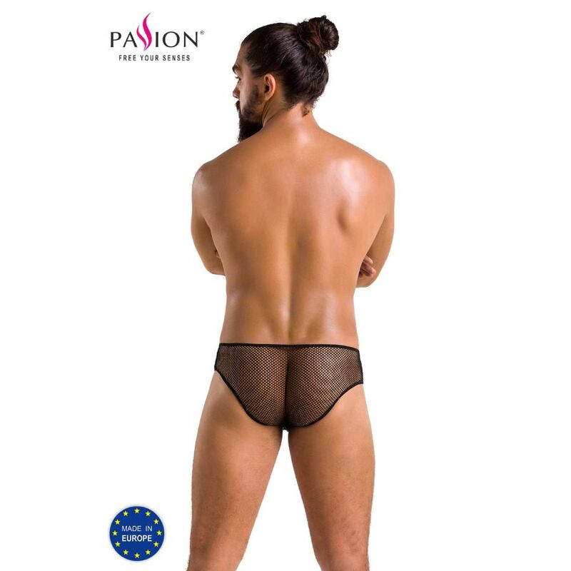 PASSION - 035 SLIP RICHARD BLACK L/XL - My naughty haven #