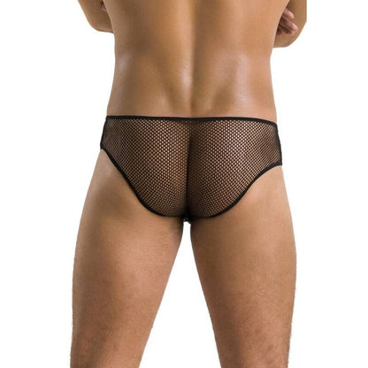 PASSION - 035 SLIP RICHARD BLACK L/XL - My naughty haven #