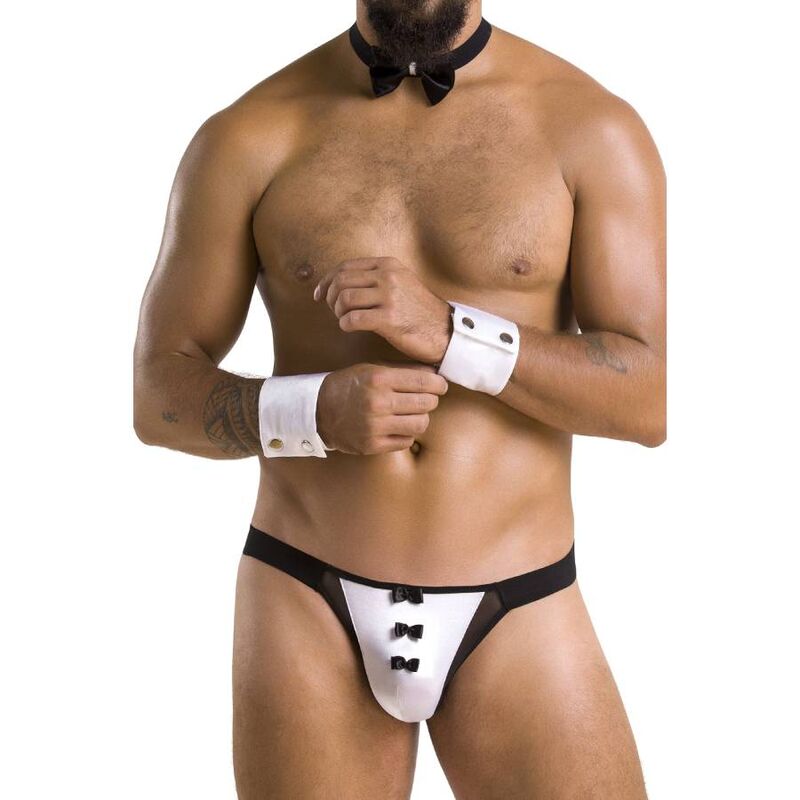 PASSION - 036 SLIP ALFROJO BLACK L/XL - My naughty haven #