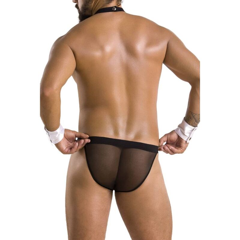 PASSION - 036 SLIP ALFROJO BLACK L/XL - My naughty haven #