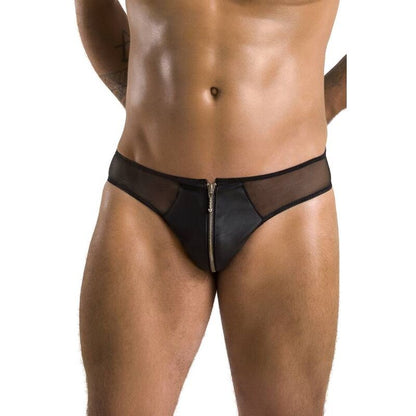 PASSION - 042 SLIP TIMMY BLACK L/XL - My naughty haven #