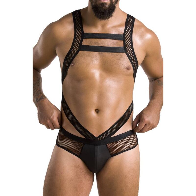 PASSION - 045 BODY VICTOR BLACK L/XL - My naughty haven #