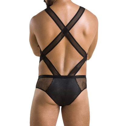 PASSION - 045 BODY VICTOR BLACK L/XL - My naughty haven #
