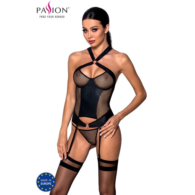 PASSION - AMANDA ECOLOGICAL LEATHER CORSET S/M - My naughty haven #