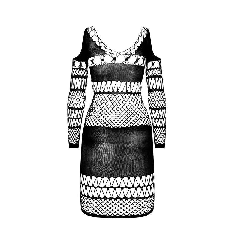 PASSION - BS 105 BODYSTOCKING BLACK ONE SIZE - My naughty haven #