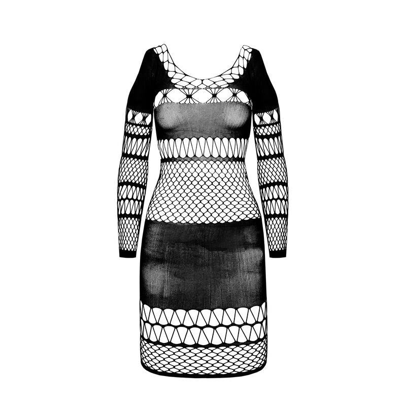 PASSION - BS 105 BODYSTOCKING WHITE ONE SIZE - My naughty haven #