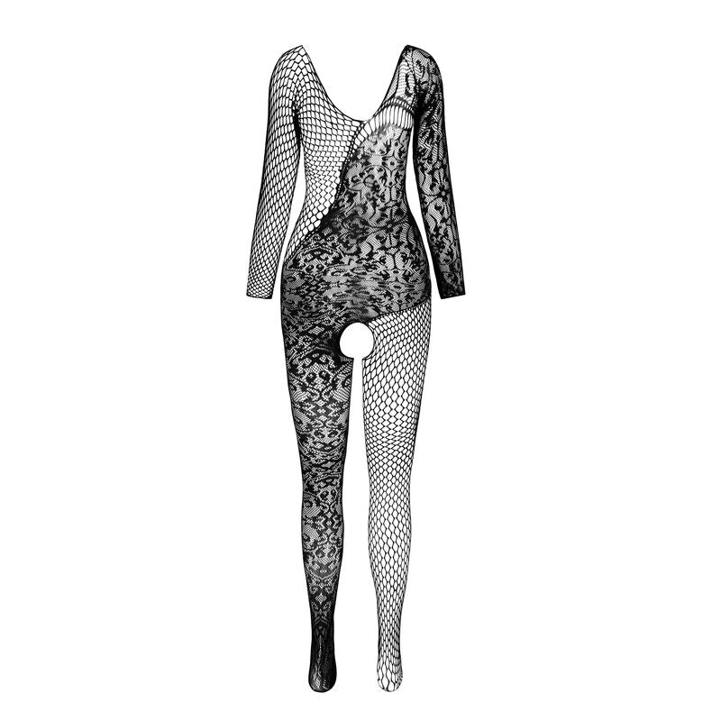 PASSION - BS 107 BODYSTOCKING WHITE ONE SIZE - My naughty haven #