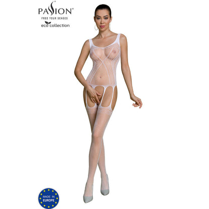 PASSION - ECO COLLECTION BODYSTOCKING ECO BS007 BLACK - My naughty haven #