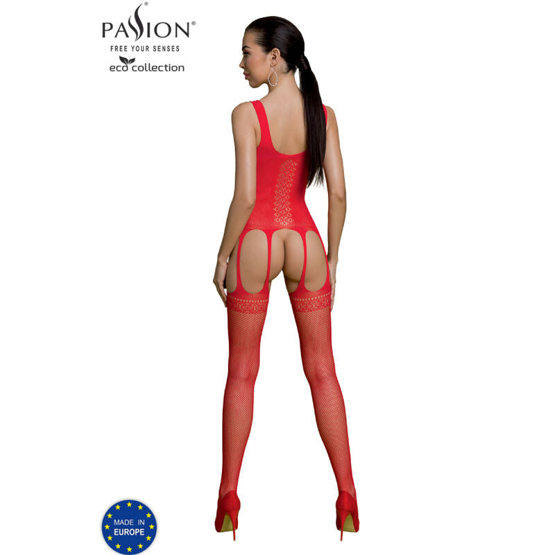PASSION - ECO COLLECTION BODYSTOCKING ECO BS007 BLACK - My naughty haven #