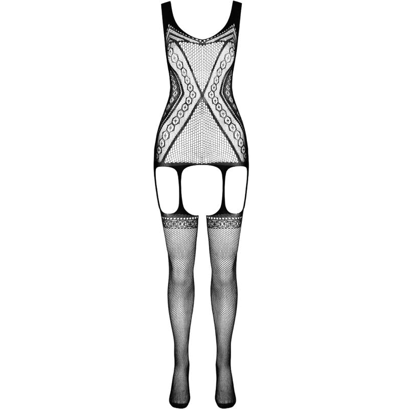 PASSION - ECO COLLECTION BODYSTOCKING ECO BS007 BLACK - My naughty haven #