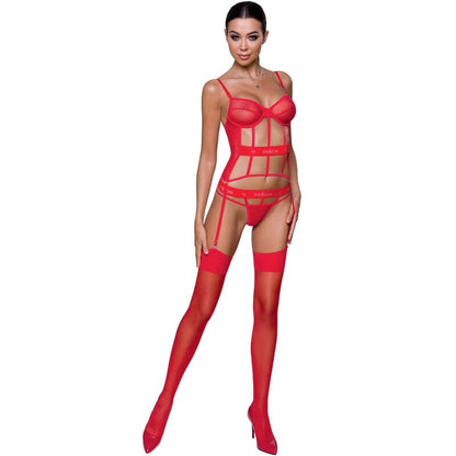 PASSION - KYOUKA CORSET - RED L/XL - My naughty haven #