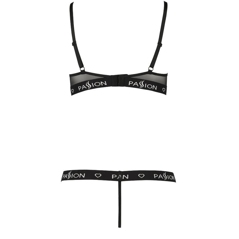 PASSION - KYOUKA SET TWO PIECES BLACK S/M - My naughty haven #