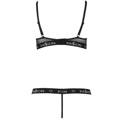 PASSION - KYOUKA SET TWO PIECES BLACK S/M - My naughty haven #