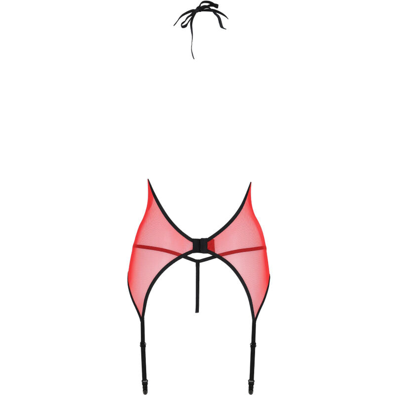 PASSION - PEONIA CORSET EROTIC LINE RED S/M - My naughty haven #