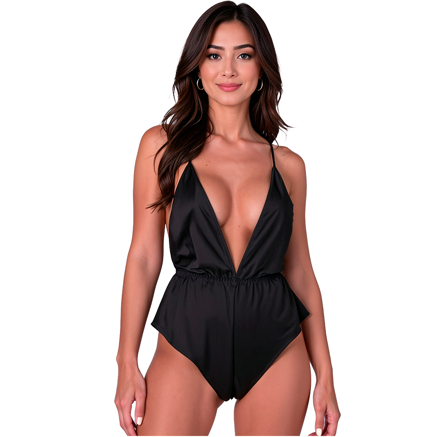 PASSION - SENSIE BODY BLACK L/XL - My naughty haven #