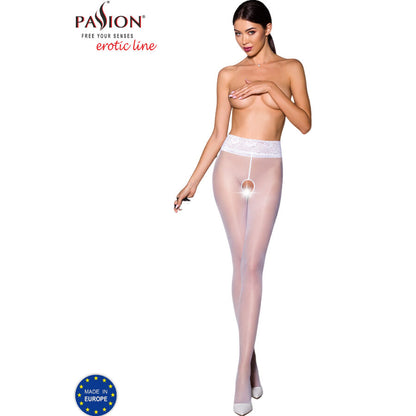 PASSION - TIOPEN 008 WHITE TIGHTS 1/2 30 DEN - My naughty haven #