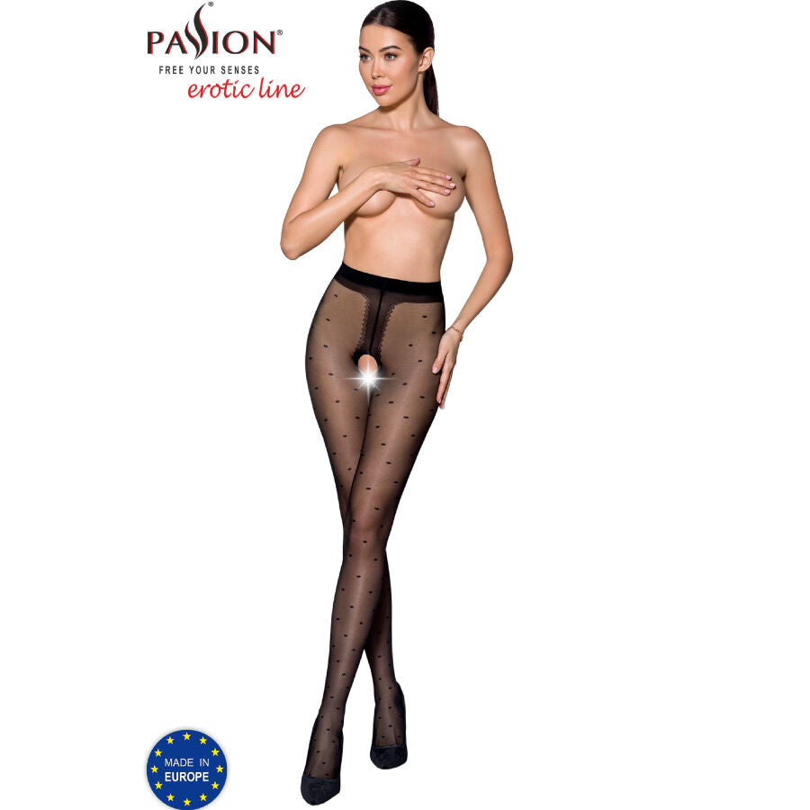 PASSION - TIOPEN 018 BLACK TIGHTS 1/2 20 DEN - My naughty haven #
