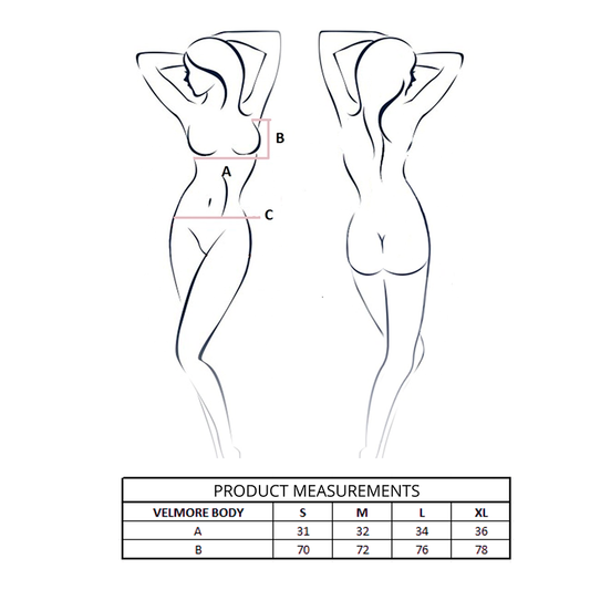 PASSION - VELMORE BODY VIOLET S/M - My naughty haven #