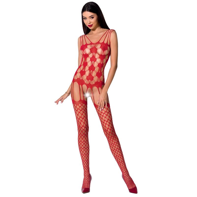 PASSION - WOMAN BS067 BODYSTOCKING BLACK ONE SIZE - My naughty haven #