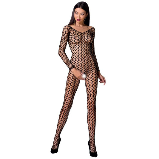 PASSION - WOMAN BS068 BODYSTOCKING BLACK ONE SIZE - My naughty haven #