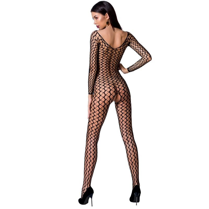 PASSION - WOMAN BS068 BODYSTOCKING BLACK ONE SIZE - My naughty haven #
