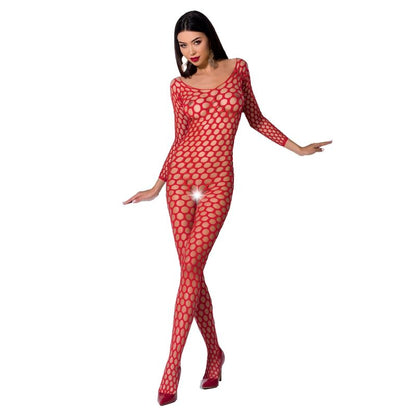 PASSION - WOMAN BS077 BODYSTOCKING ONE SIZE BLACK - My naughty haven #