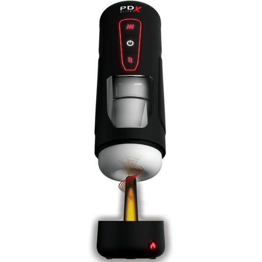 PDX ELITE - MILK ME HOTTER AUTOMATIC MASTURBATOR WITH THRUSTING AND HEAT EFFECT VIBRATION - My naughty haven #
