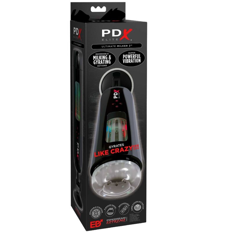 PDX ELITE - STROKER ULTIMATE MILKER 2 ROTATING & VIBRATOR - My naughty haven #