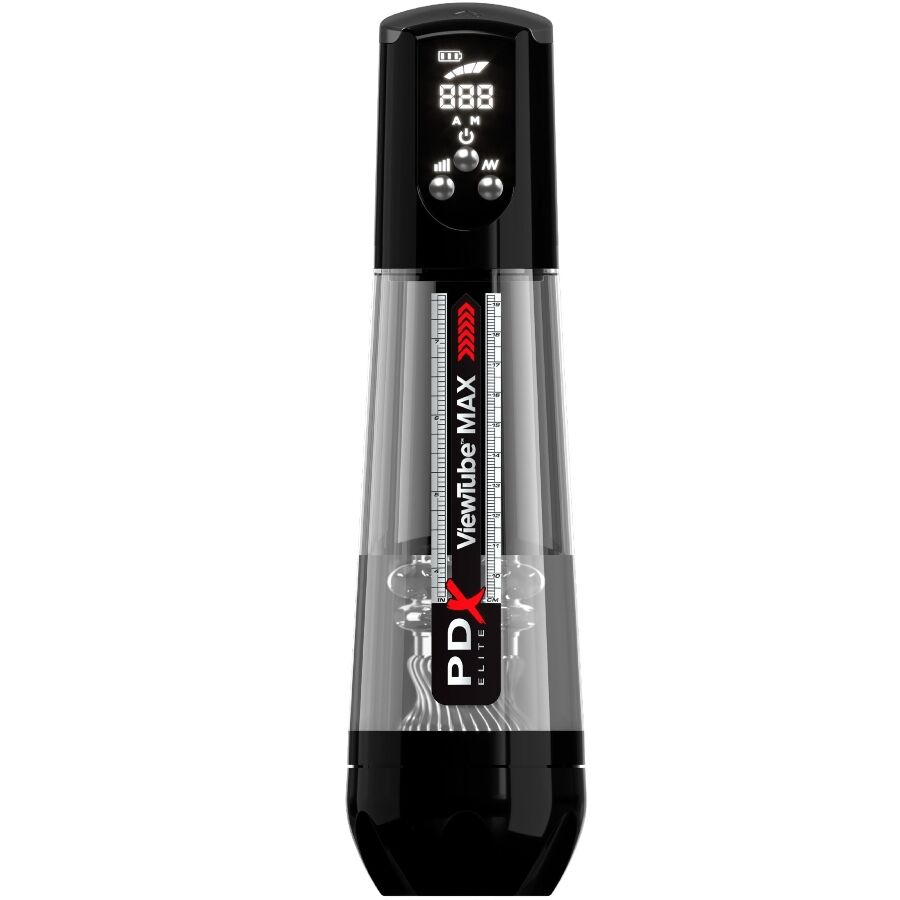 PDX ELITE - VIEWTUBE MAX VIEW AUTOMATIC MASTURNADOR WITH TRANSPARENT SUCTION - My naughty haven #